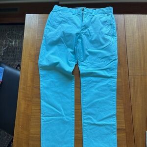 Vineyard Vines Breaker Pants 30x30 Teal | Classic Fit, Excellent Condition!